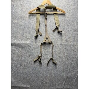 New USGI US Army Military LC-2 LBE Shoulder Straps Suspenders OD Green